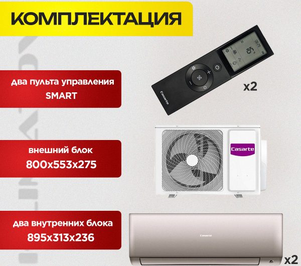 Сплит-система инверторная Viomi Cross в Москве